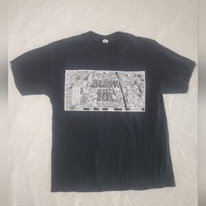 Blink 182 Neighborhoods 2011 Concert Alstyle Black T-Shirt Mens Large